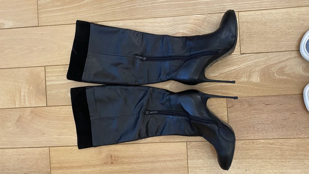 Жіночі чоботи Carlo Pazolini р.39 мʼякенька шкіра