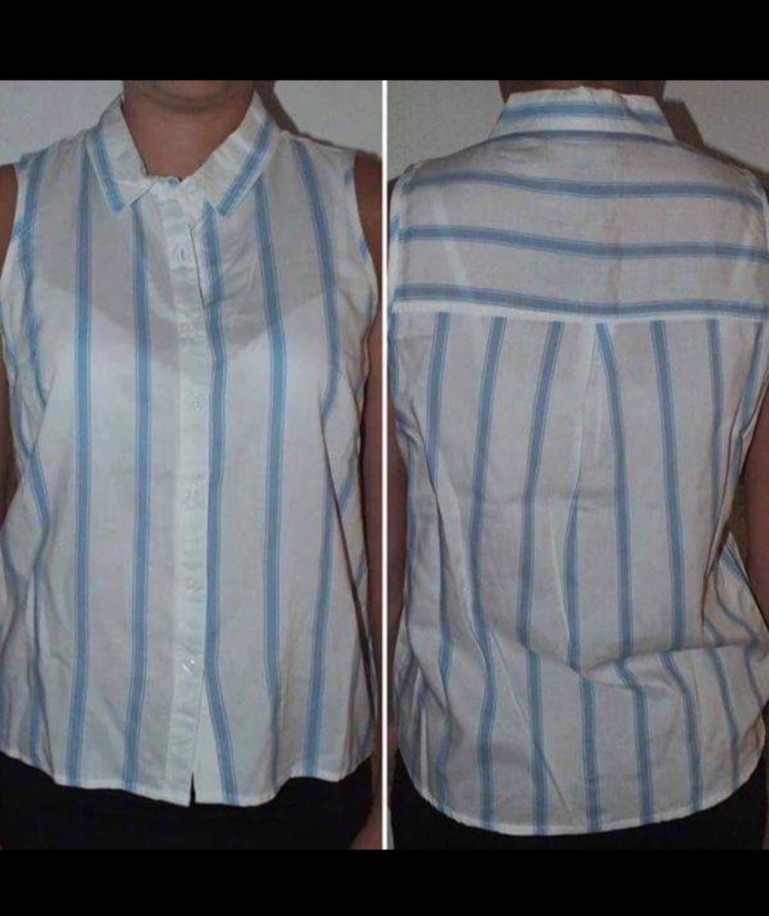 Camisa às riscas