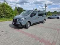 Wynajem busa 9 osobowego Nissan Primastar 2025r, Reanult Trafic 2025r.