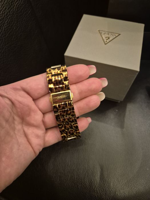 Zegarek damski Guess Leopard