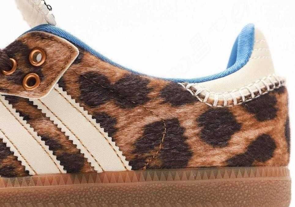 В наличии женские кроссовки Adidas Samba Pony Wales Bonner Leopard 36-