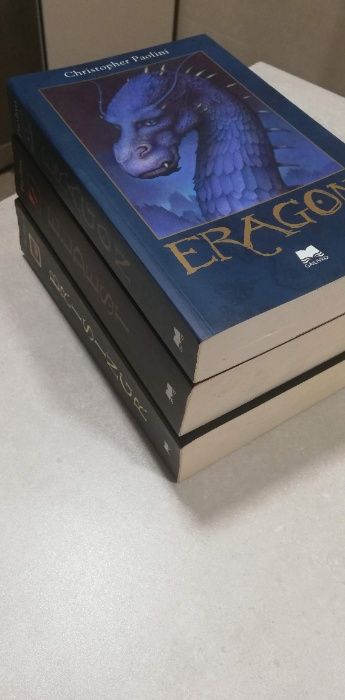 Livros Trilogia Eragon Eldest Brisingr (Novos)