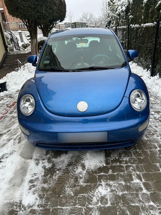 Volkswagen New Beetle Super autko Beattle niebieski