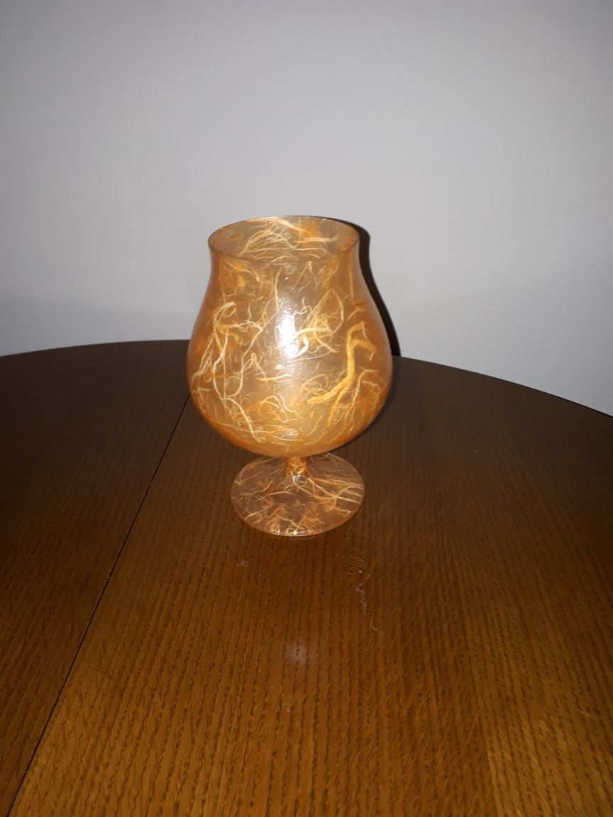Lampion szklany, świecznik - 10-letni, stan idealny!