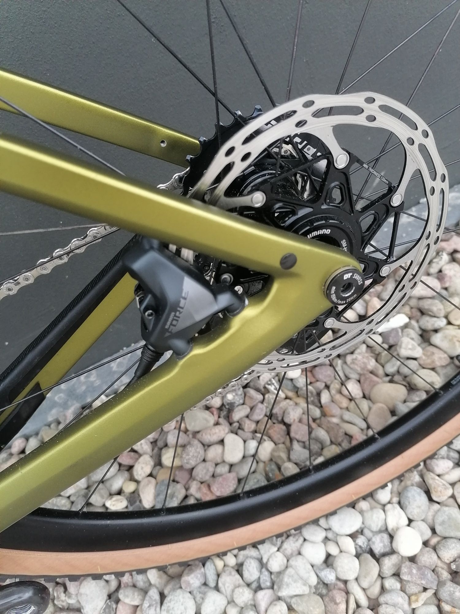 Rower carbon Gravel ROSE backroad sram FORCE. Elektryczne.