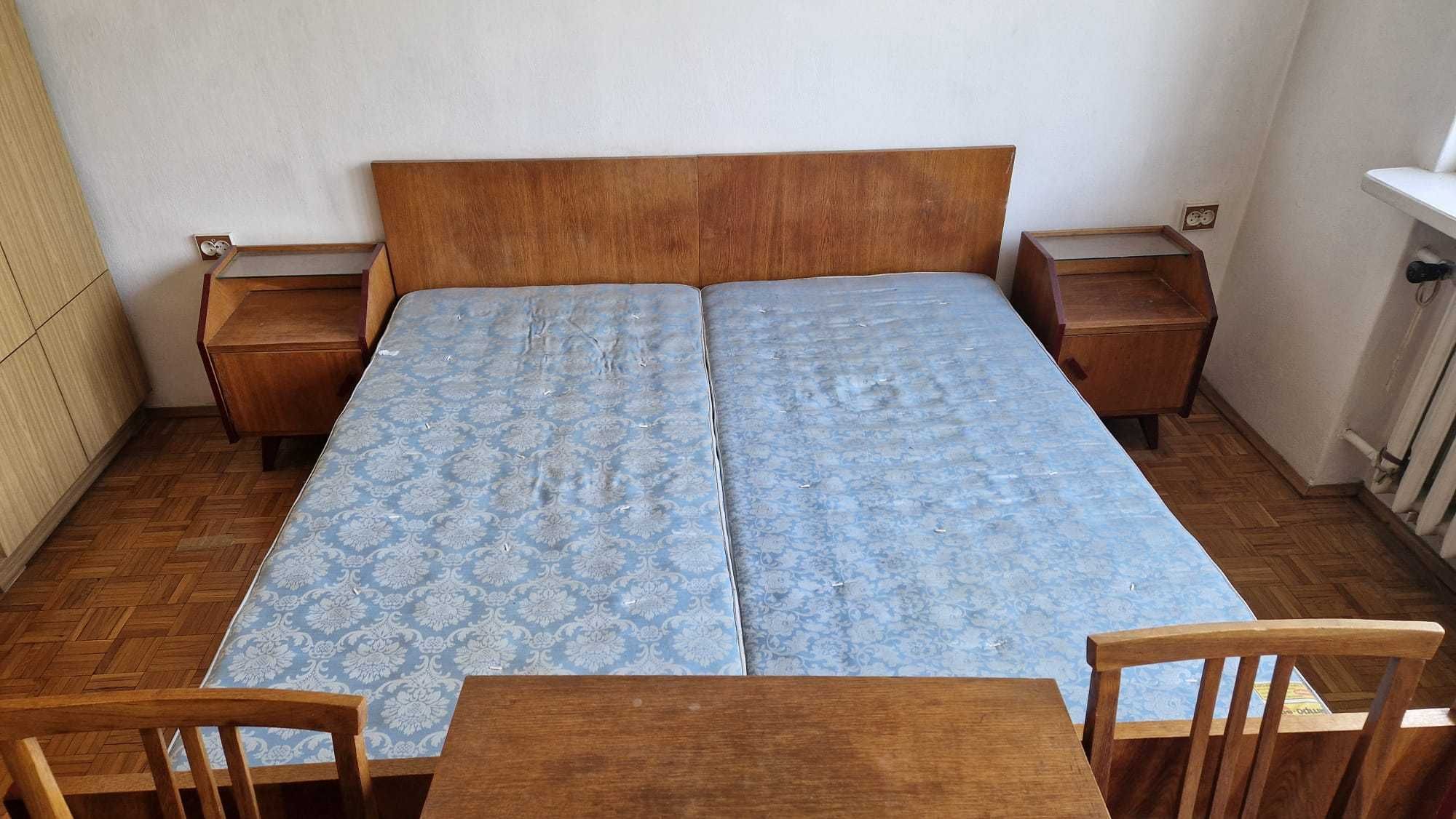 komplet mebli sypialnych czar PRL-u