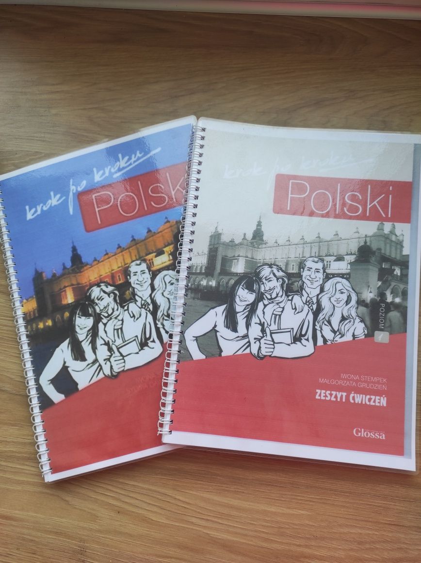 Krok po kroku Junior, A1, A2, комплект польських книжок