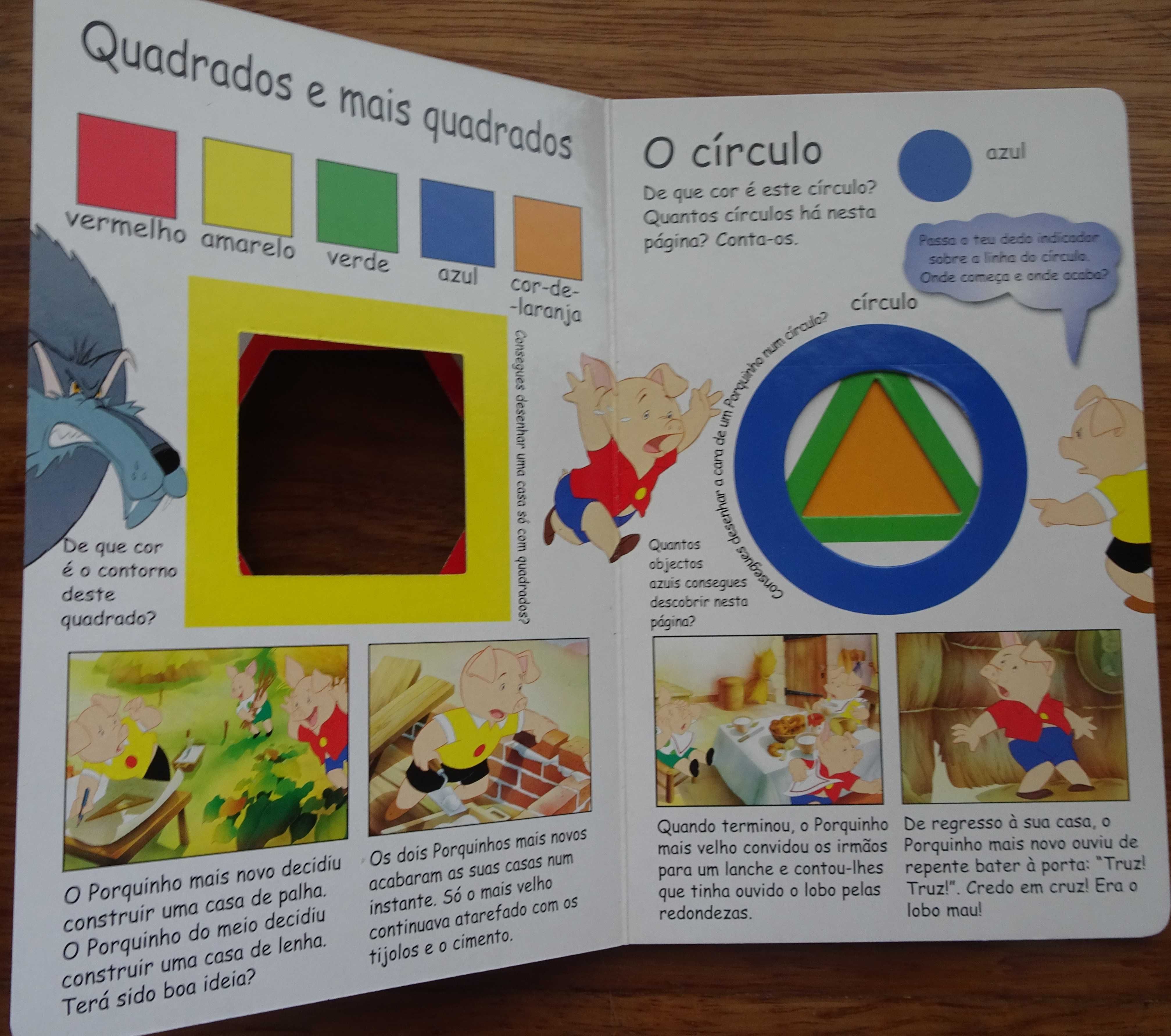 Descobrindo As Formas e As Cores Com Os Três Porquinhos
