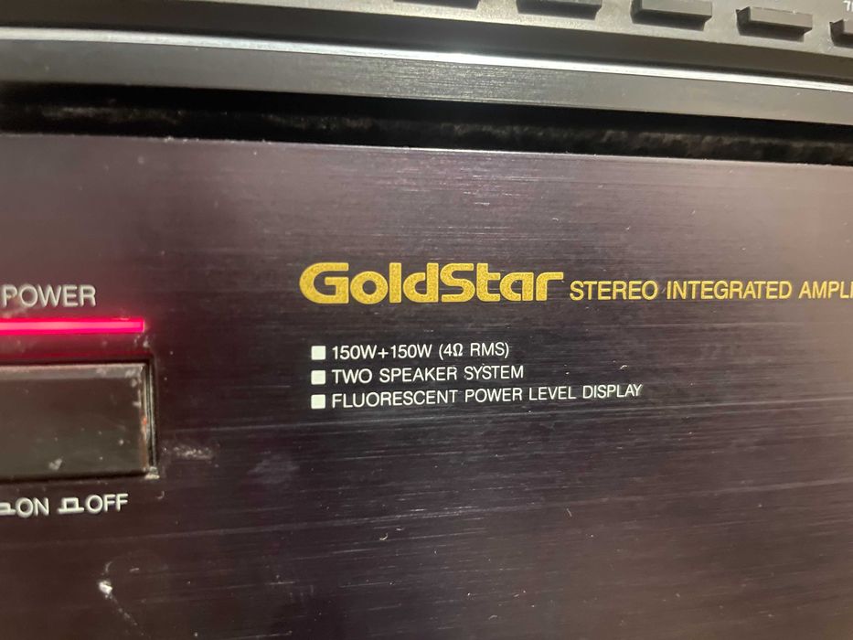 Wzmacniacz Goldstar GSA-9320 + Tuner + CD JVC