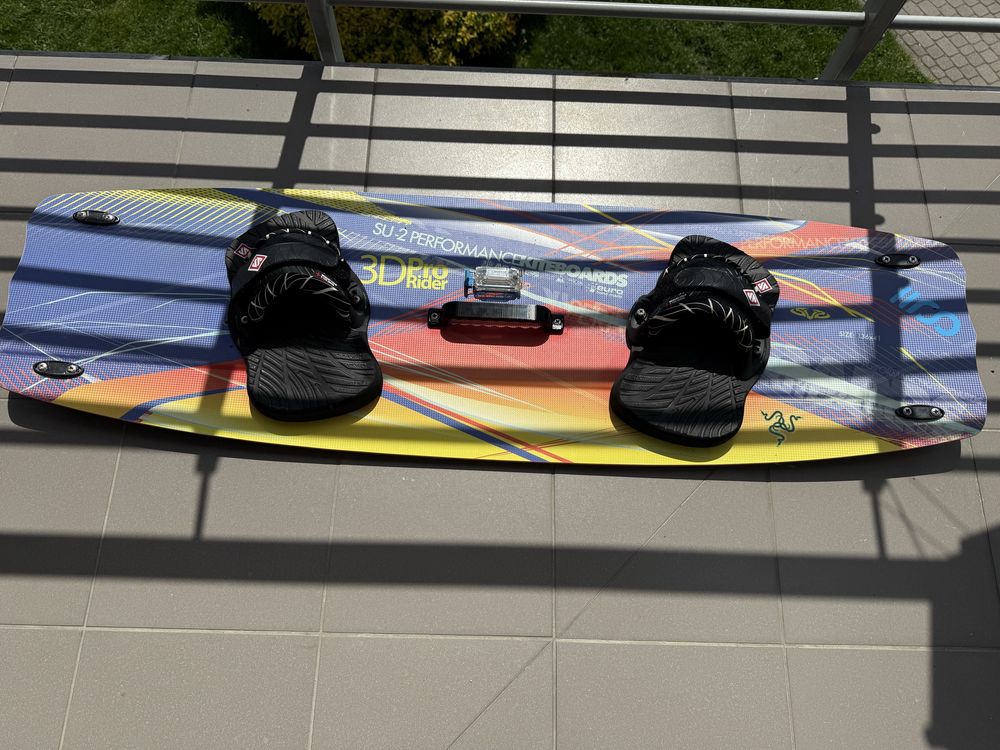 Deska do kitesurfing SU-2 prorider 3D 136-41 plus strapy/pady SP Air