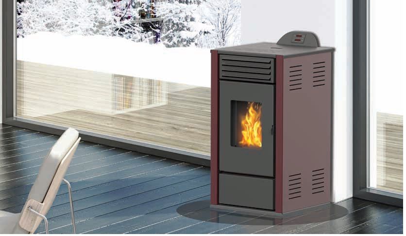 Piec na pelet piecyk kominek pellet 12 kW solidny i mega wydajny