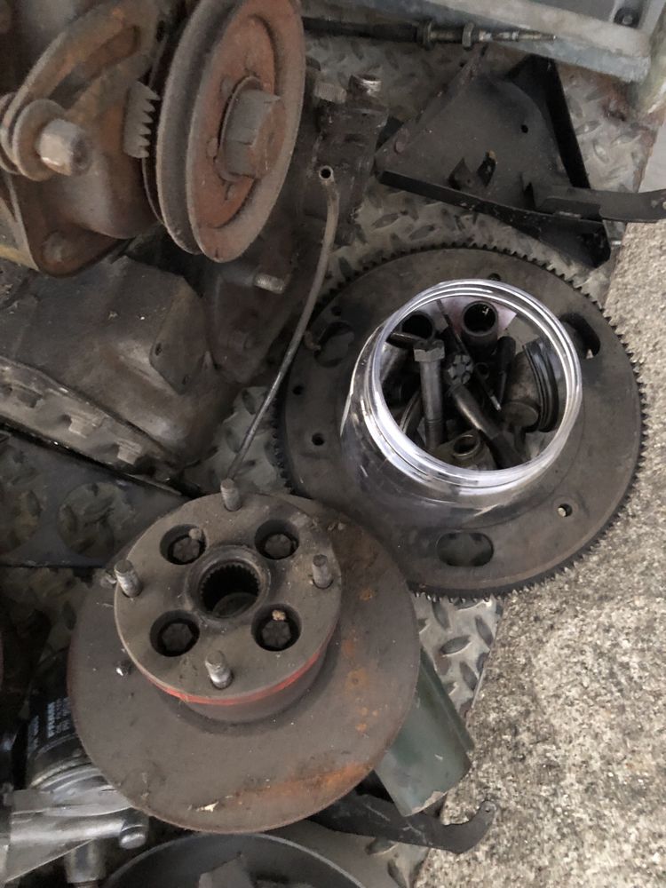Motor mini 1100 caixa automatica + lote de peças