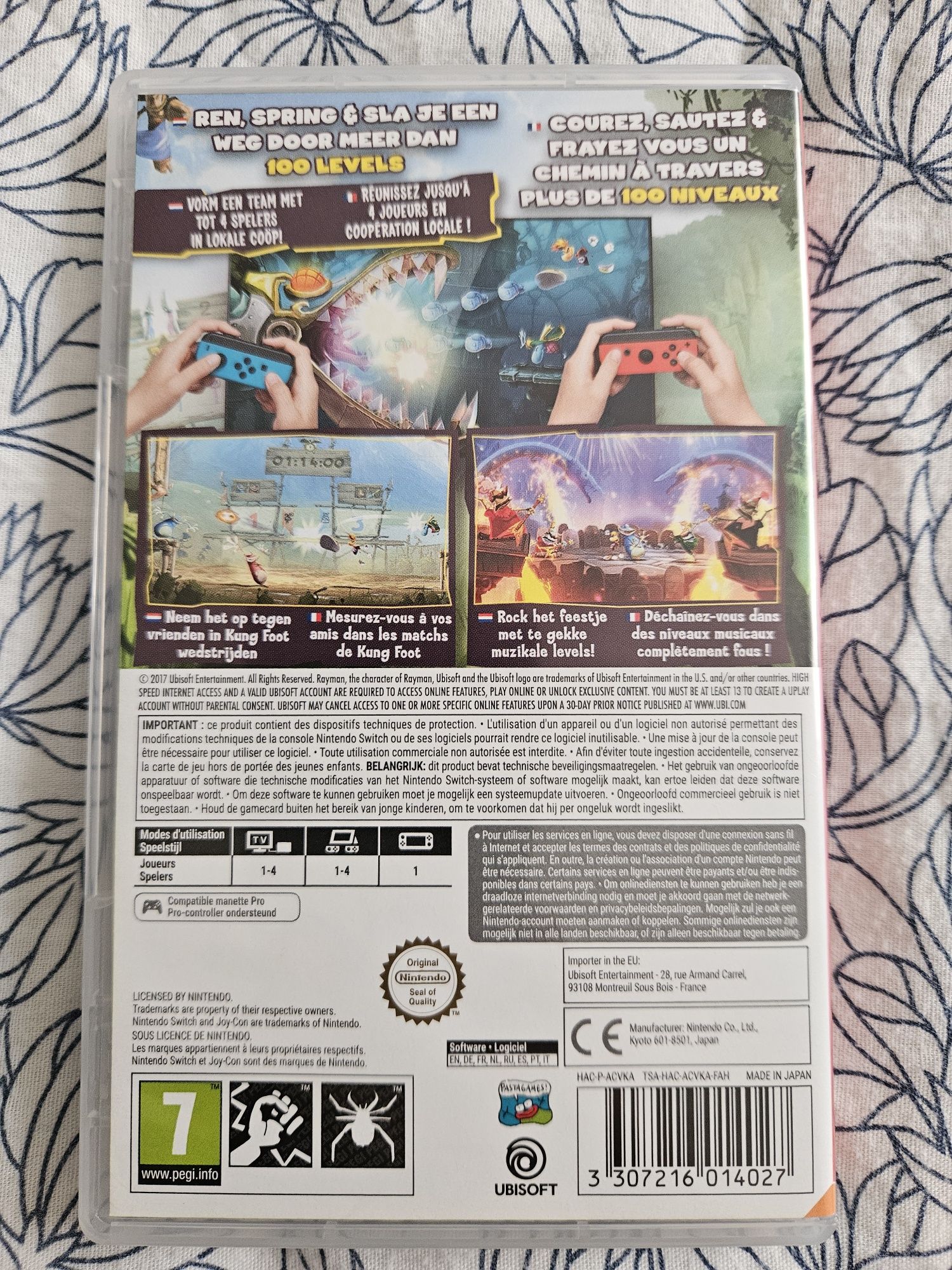 Jogo Rayman Legends: Definitive Edition para nintendo switch