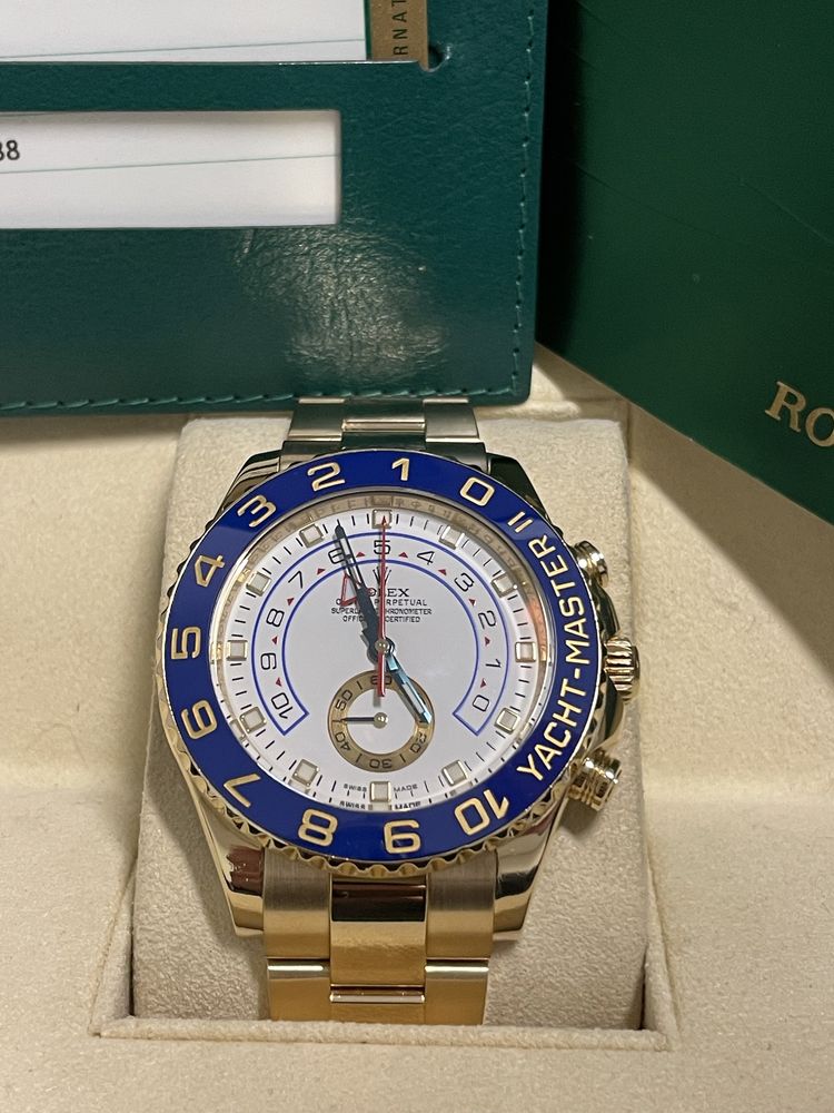 Rolex Yacht Master II Ouro C/ Novo