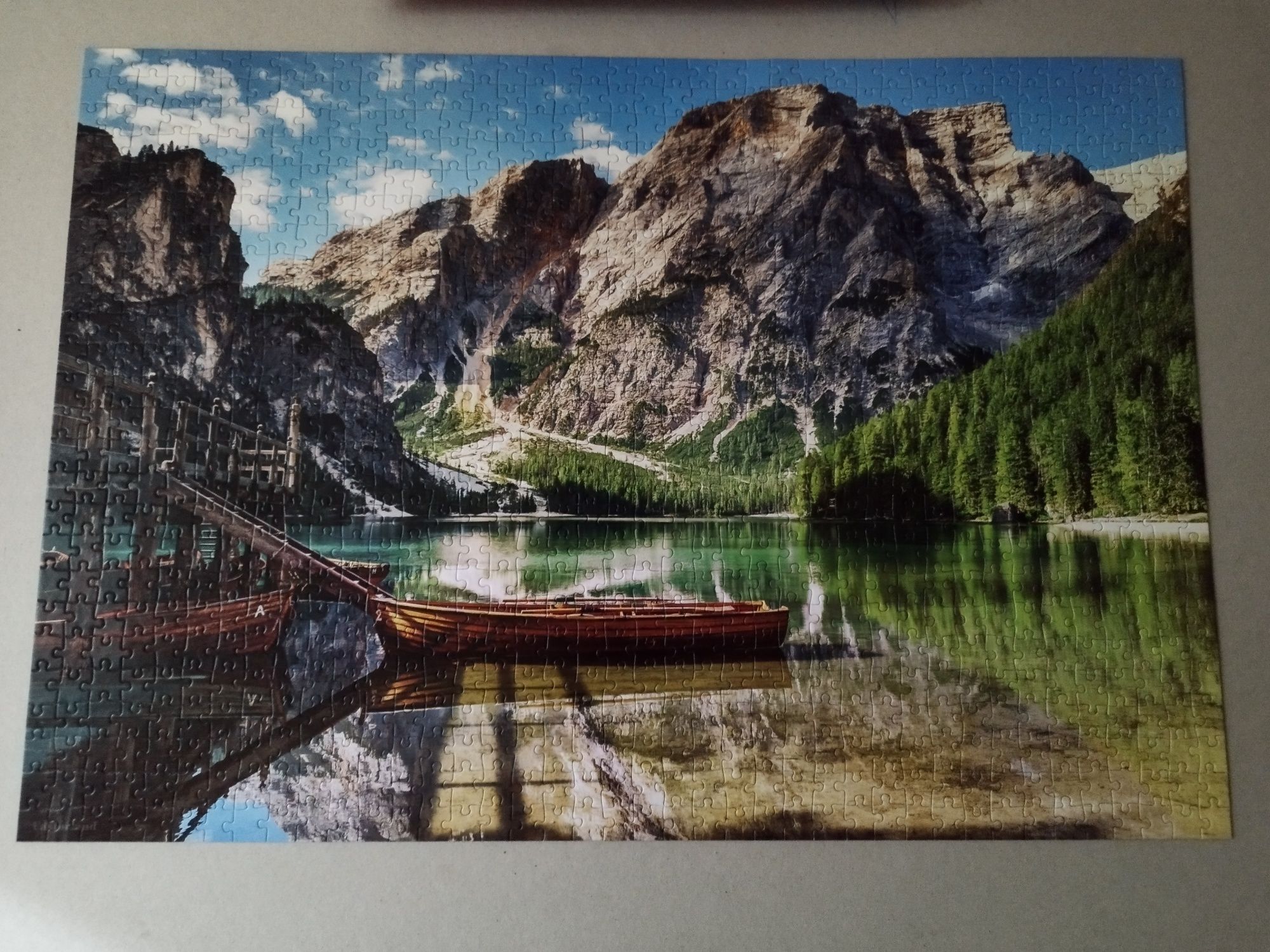 Puzzle 1000 elementów Castorland The Dolomites Mountains, Italy