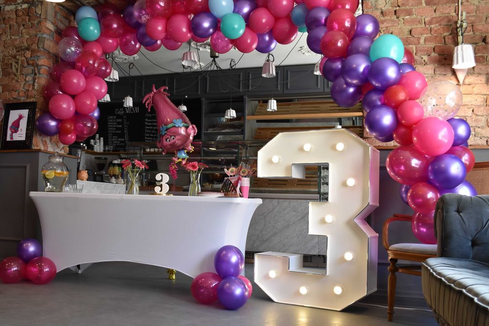 Cyfry LED 120 cm Na Urodziny i Imprezy, Poznań Strzeszyn, Wynajem