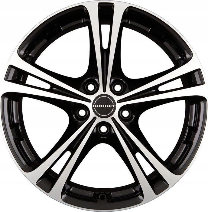 Felga Borbet X8 75740 7,5 x 17 ET 40 4 x 100 czarny polerowany KBA 47006
