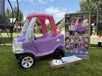 Nowy LITTLE TIKES COZY CUPE pchacz,jeździk,auto dla ksieżniczki 18M+
