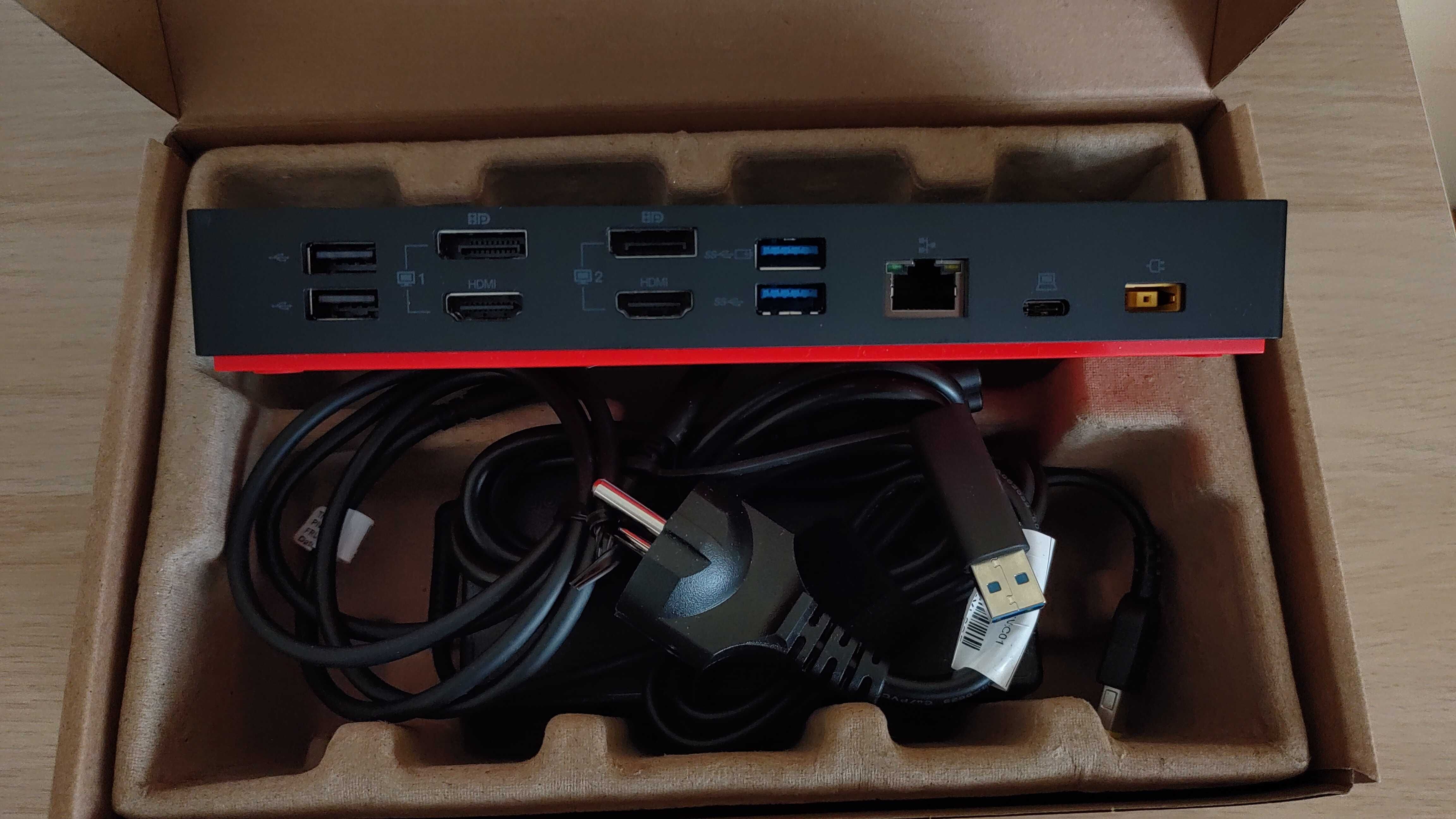 NOWA Stacja dokująca Lenovo ThinkPad Hybrid USB-C USB-A Dock-EU