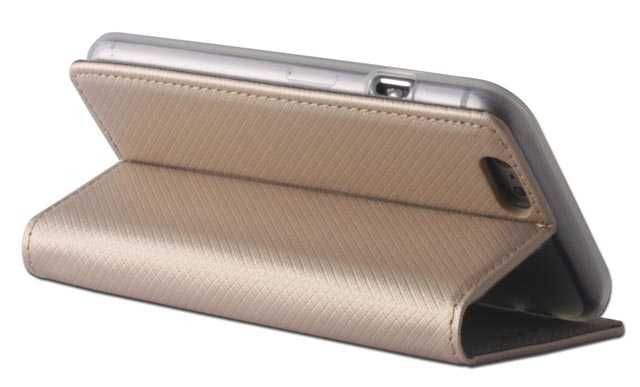 Etui z klapką Samsung Galaxy A13 4G kolor złoty