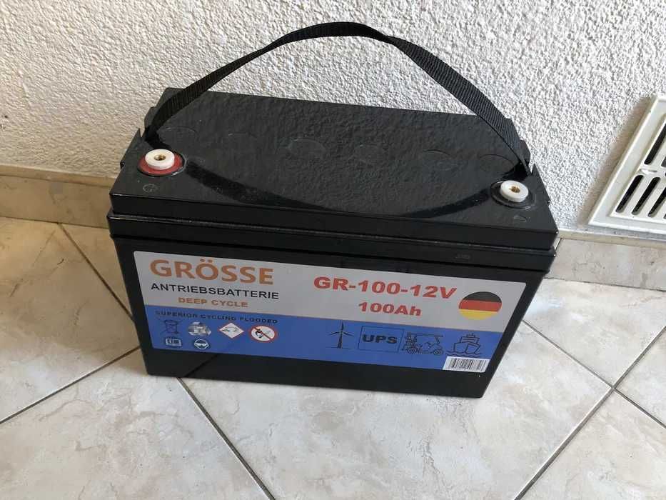 Akumulator kamper ups off grif 100ah groose