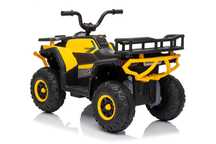 4x4 Quad na akumulator Quad ATV Robust 01 Biały Żółty