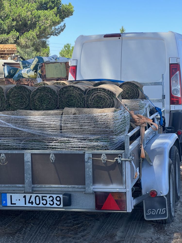 relva natural em tapete