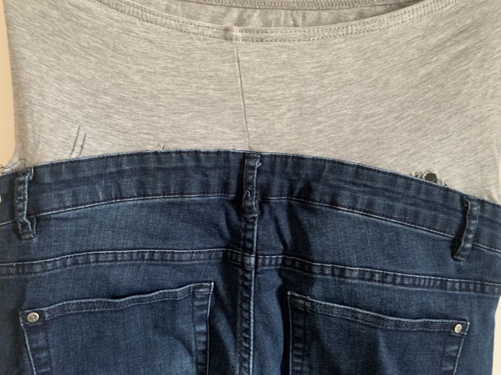 Ciążowe spodnie jeansowe!