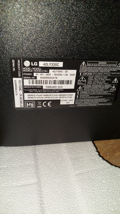 Tv LG 42 cale używany