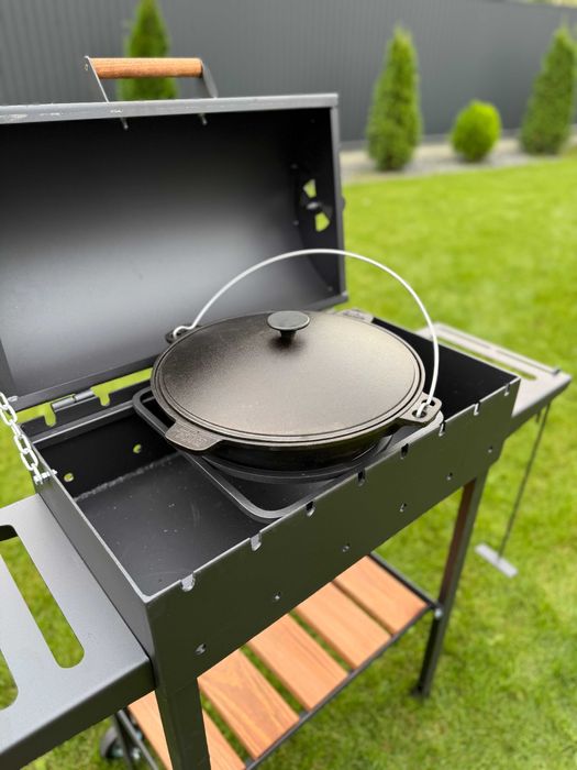 Мангал від виробника 4 мм на 8 шампурів! Зручна якість на 100%!