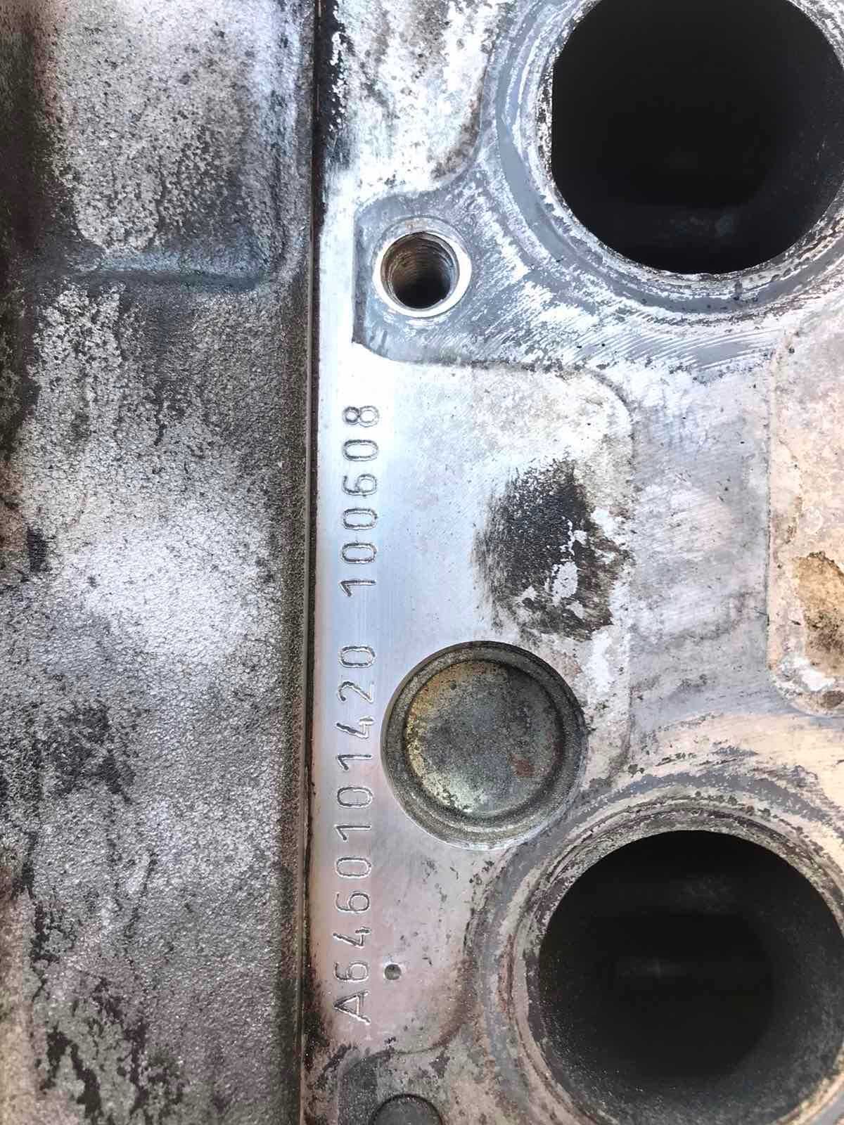 Гбц головка блока цилиндров A6460101420 2.2 CDi OM646 Sprinter W906