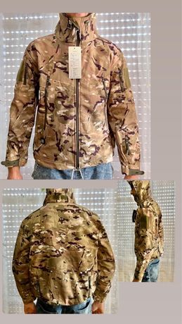 Куртка флісова - Тактична-Воєнна-Мультикам-Від дождя і холода- М