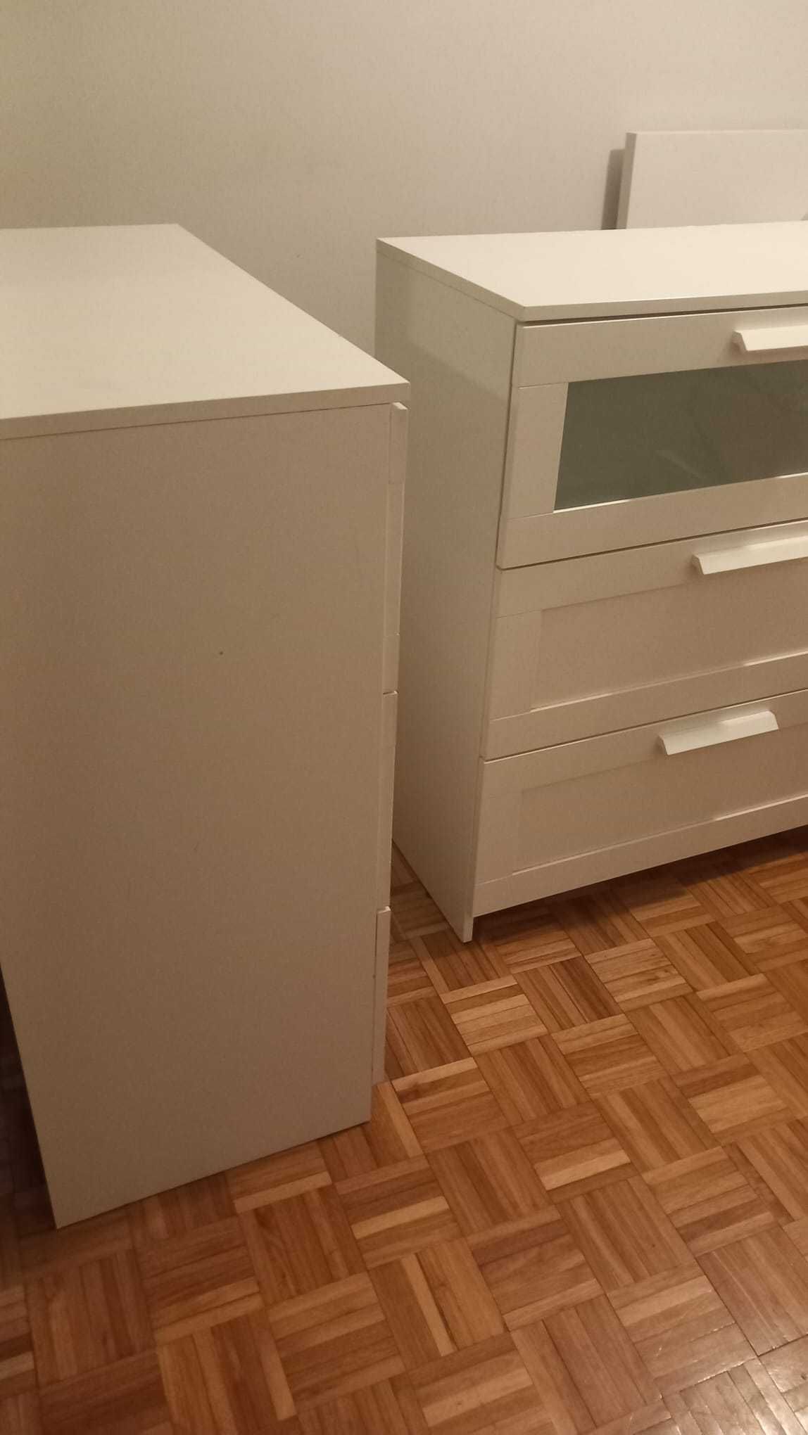 Cómodas quarto 3 gavetas