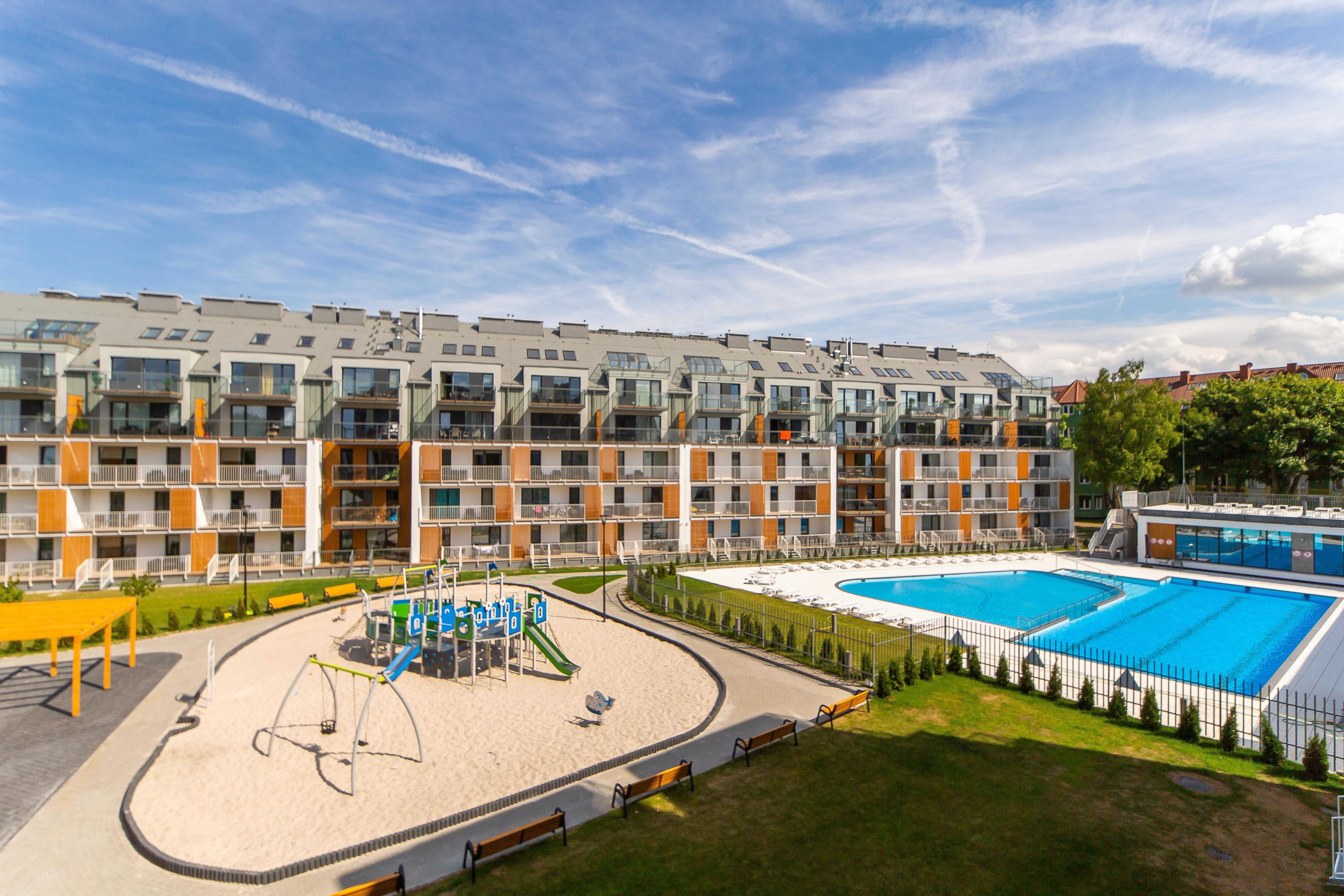 Apartament w Kołobrzegu z dostępem do basenu
