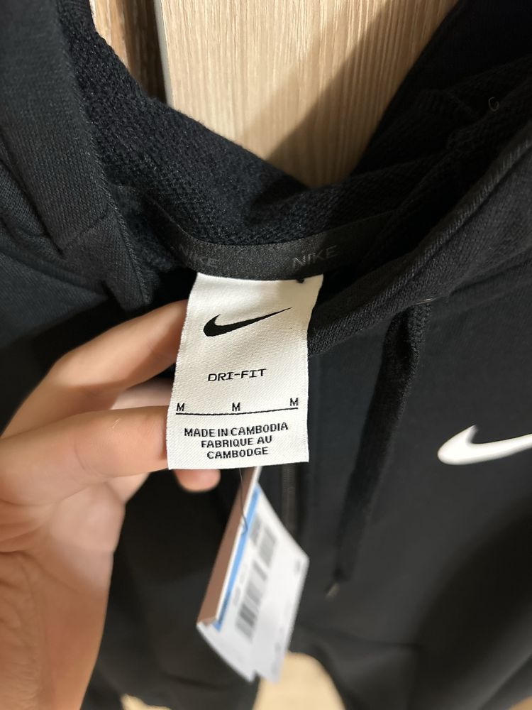 Зіп-худі Nike Dri-Fit Mens Full-Zip Training Hoodie Black CJ4317-010