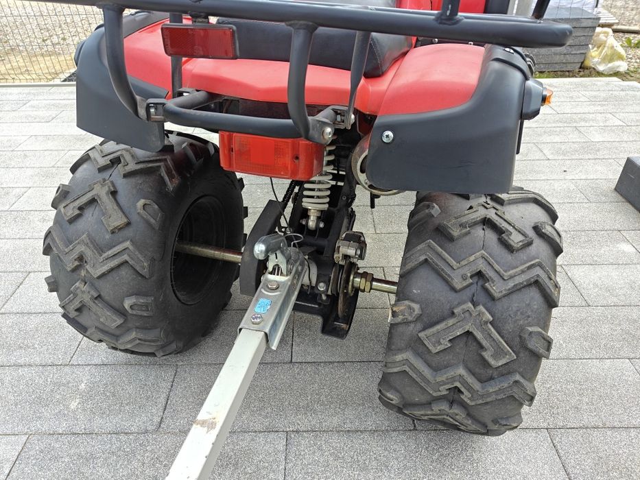 Zestaw Quad ATV 250 + przyczepka dedykowana  super stan