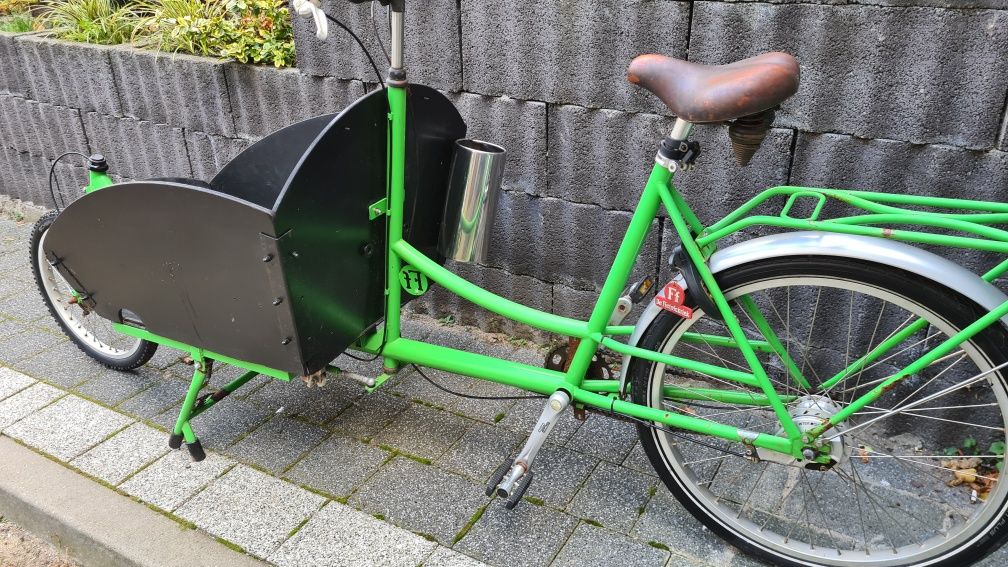 Rower cargo Riksza 2 Dzieci