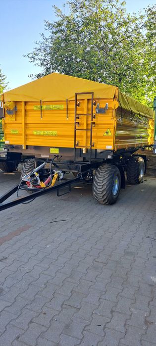 Przyczepa dwuosiowa 8T Paletowa TECHMONT