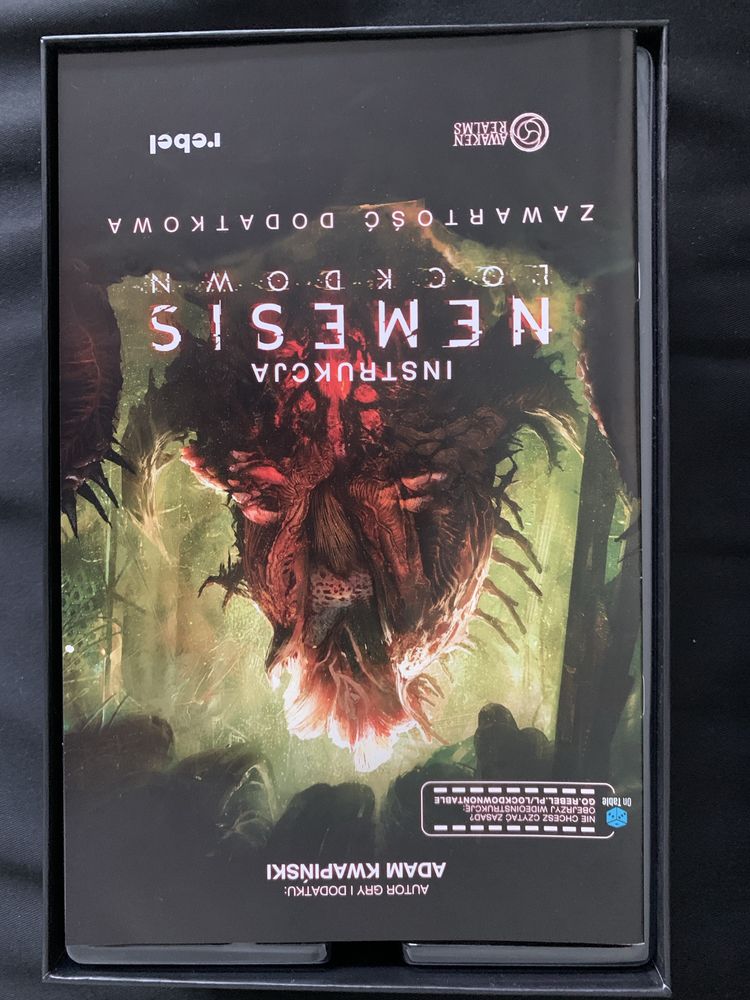 Nemesis lockdown zawrtosc dodatkowa Adam Kwapiński
