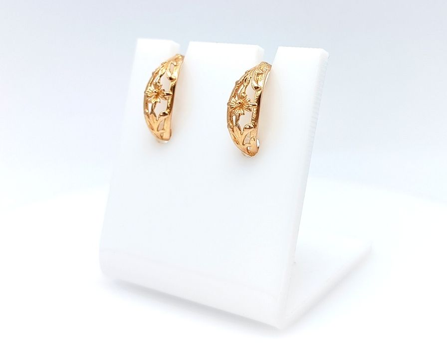 Золотые серьги 583 СССР