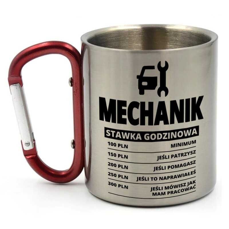 Kubek z karabińczykiem dla Mechanika 300ml (NOWY)