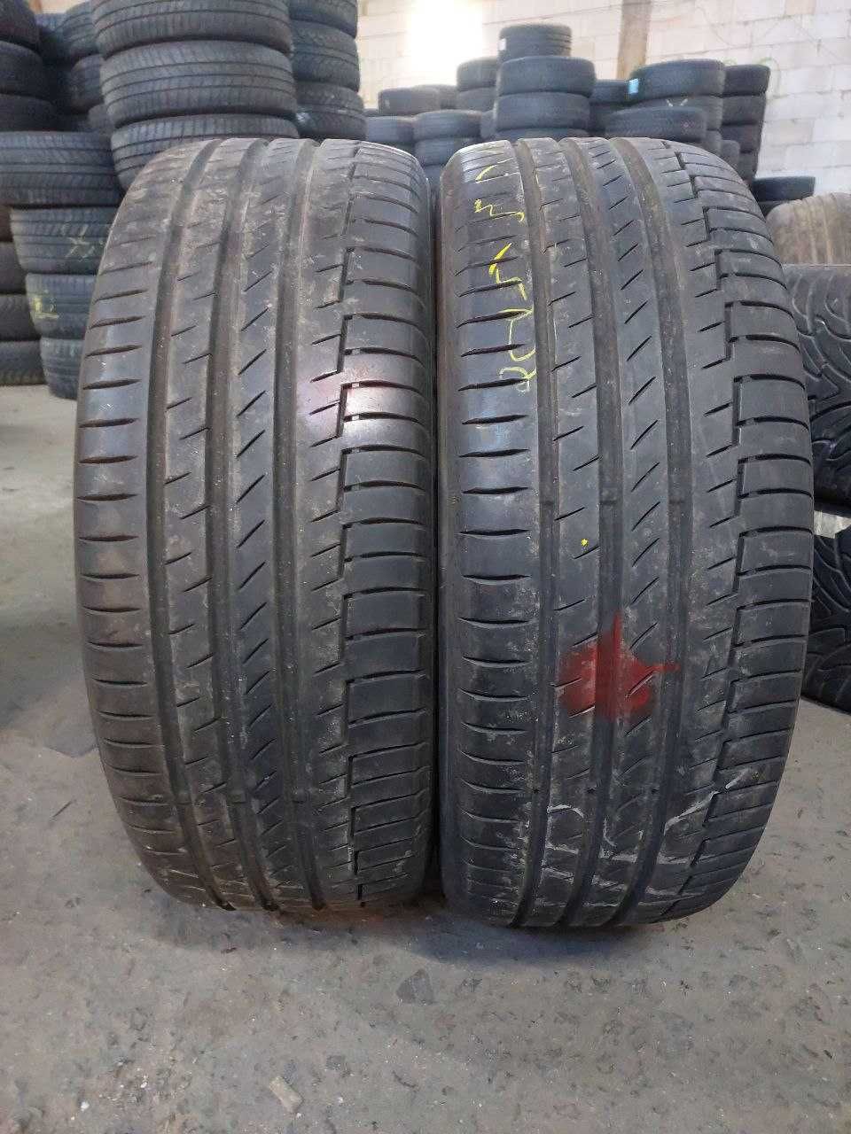 Шини 215/55 R18 пара літо Continental 6.8мм 2020 рік