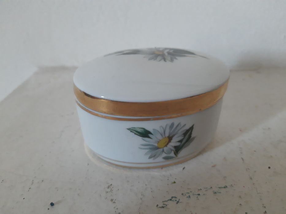 Caixa porcelana S P Coimbra numerada
