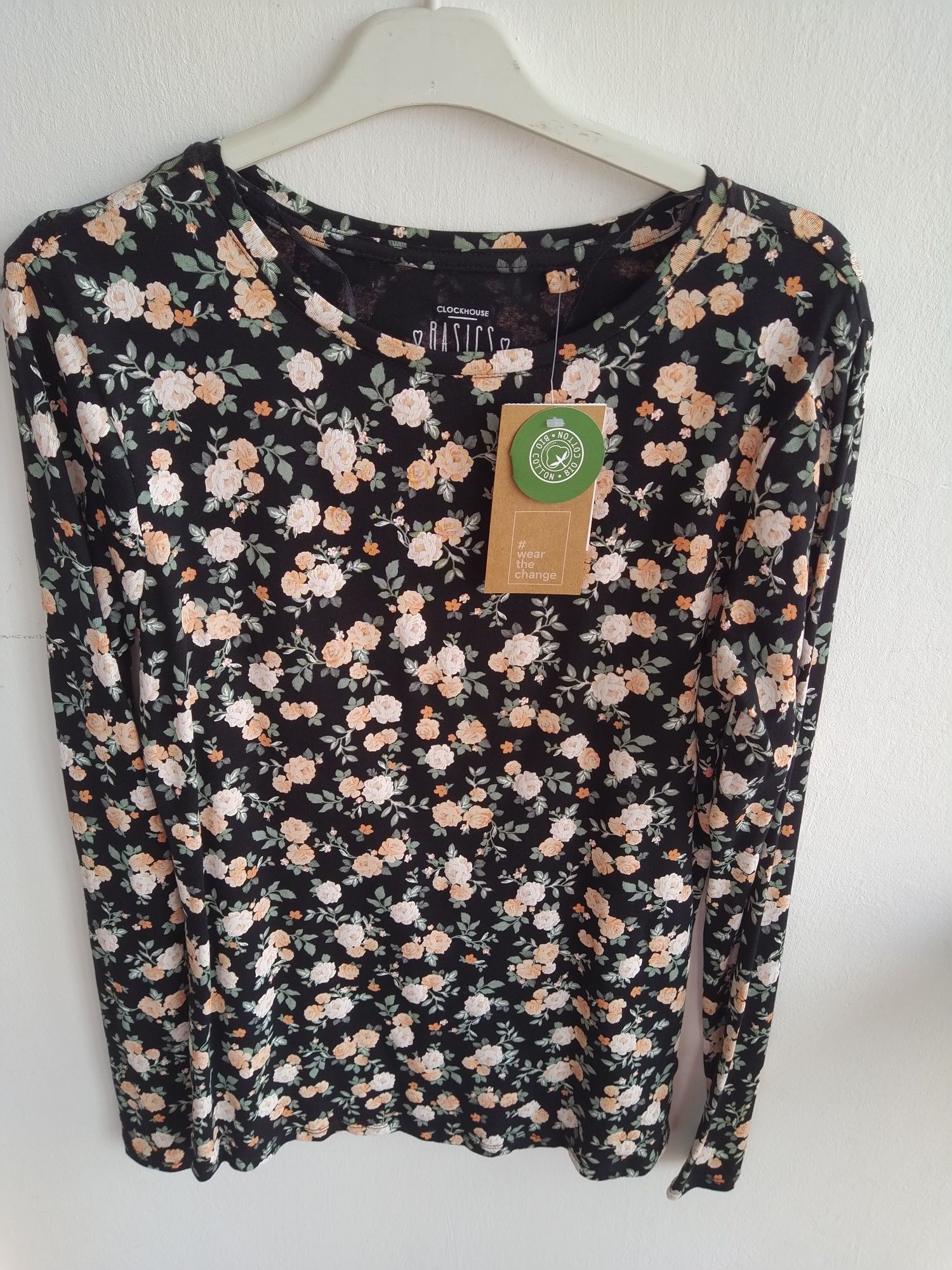 Blusa / Camisola floral elegante - C&A - Tamanho M - Nova!