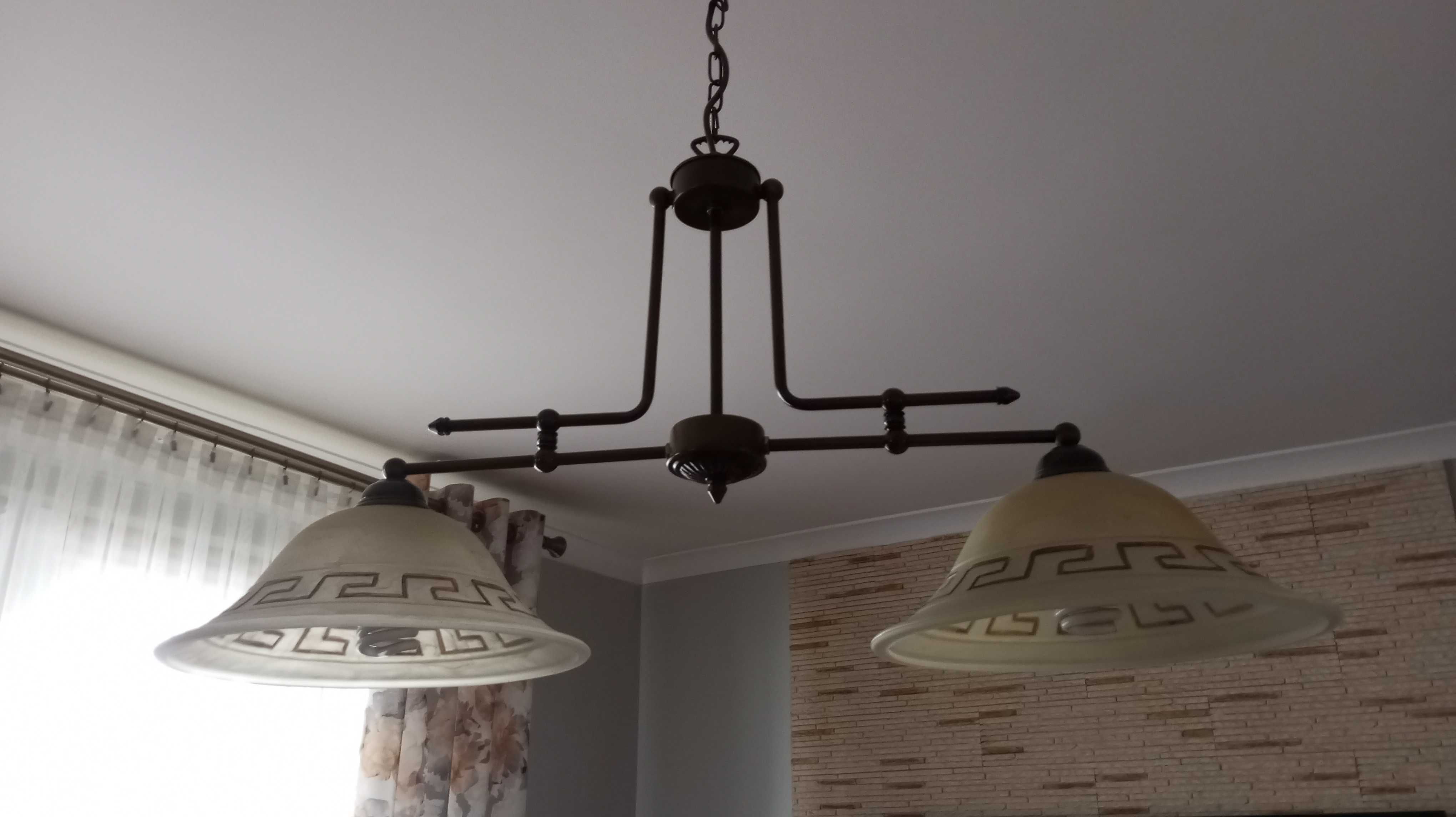 Piękna lampa wisząca