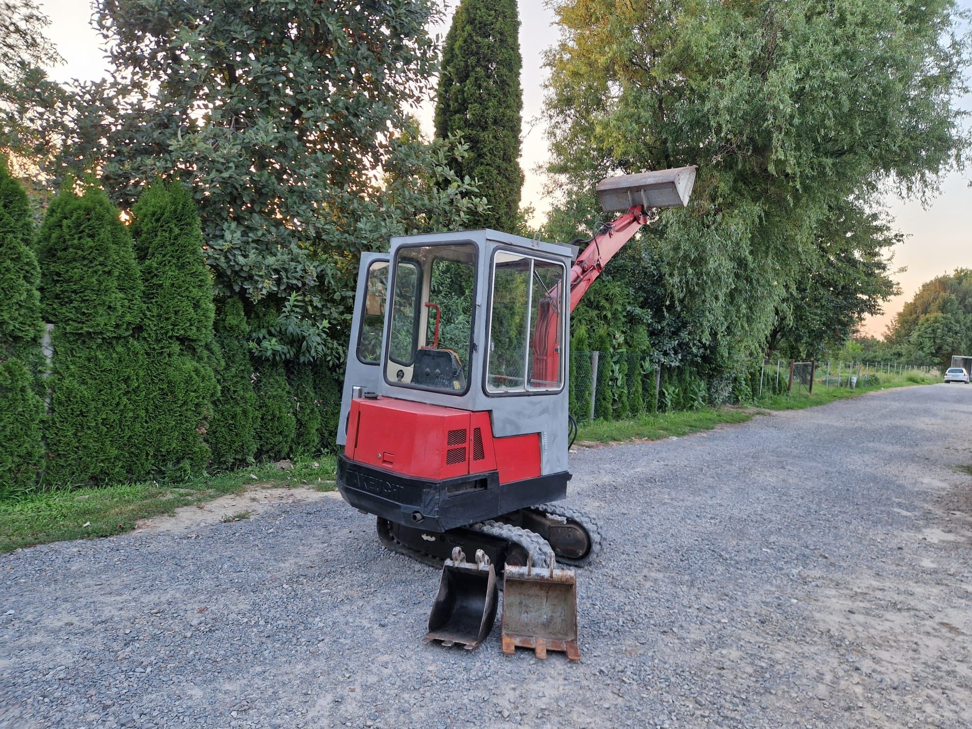 Minikoparka TAKEUCHI TB 15A 3 łyżki