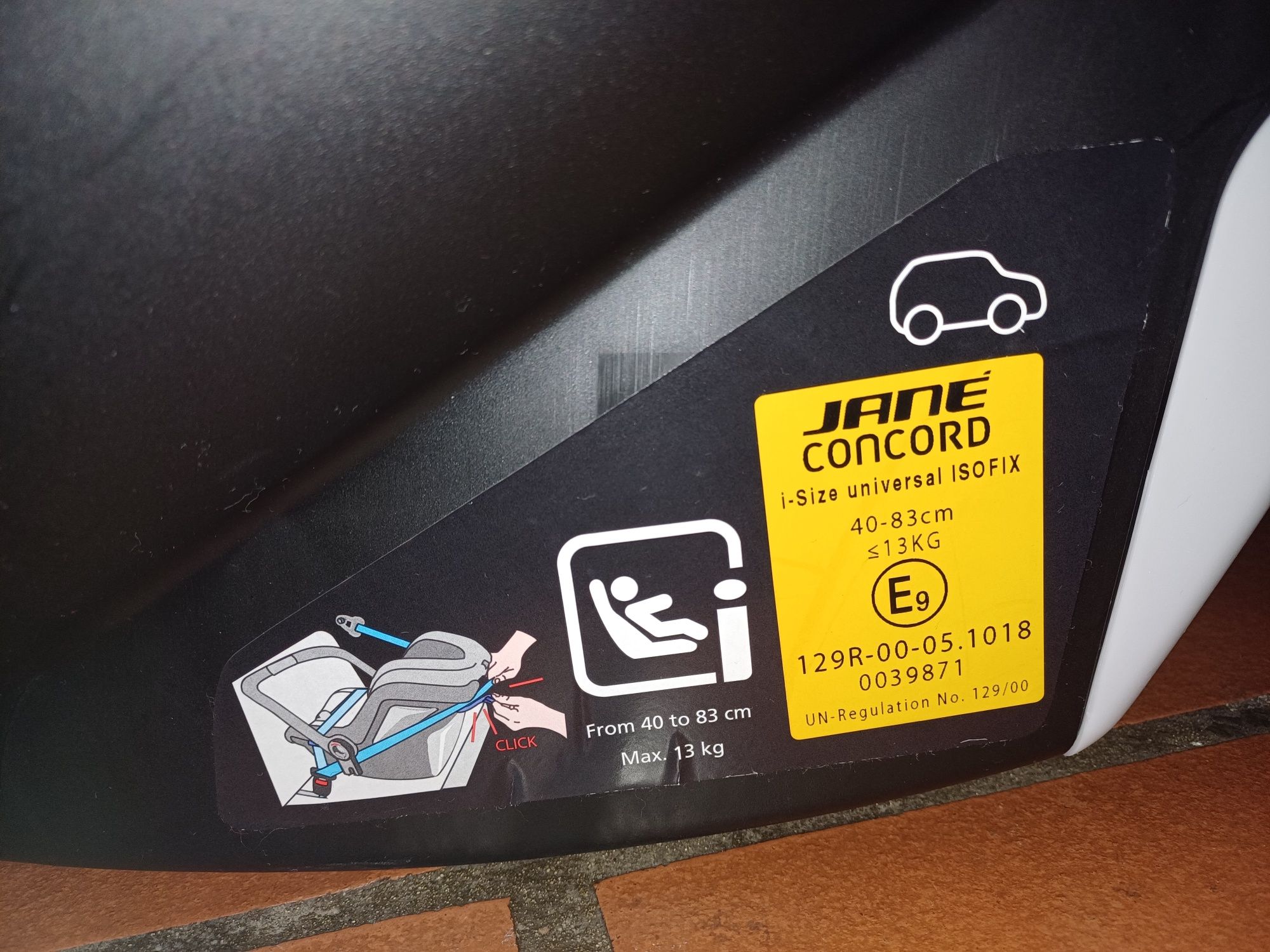 Ovo Jané Concord + Base Isofix