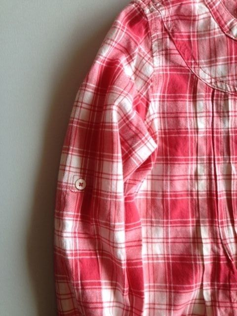 Blusa/Camisa/Tunica Benetton menina Xadrez T XS 5-6anos