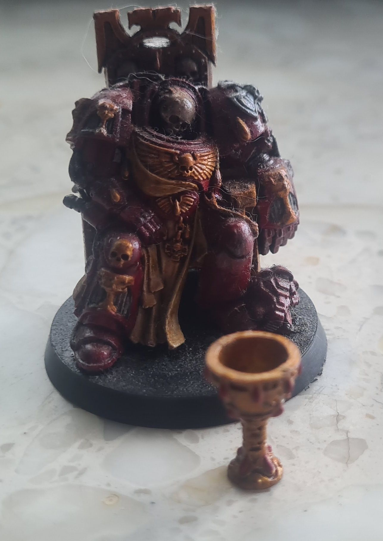 Warhammer wh40k trup ze space hulk pomalowany