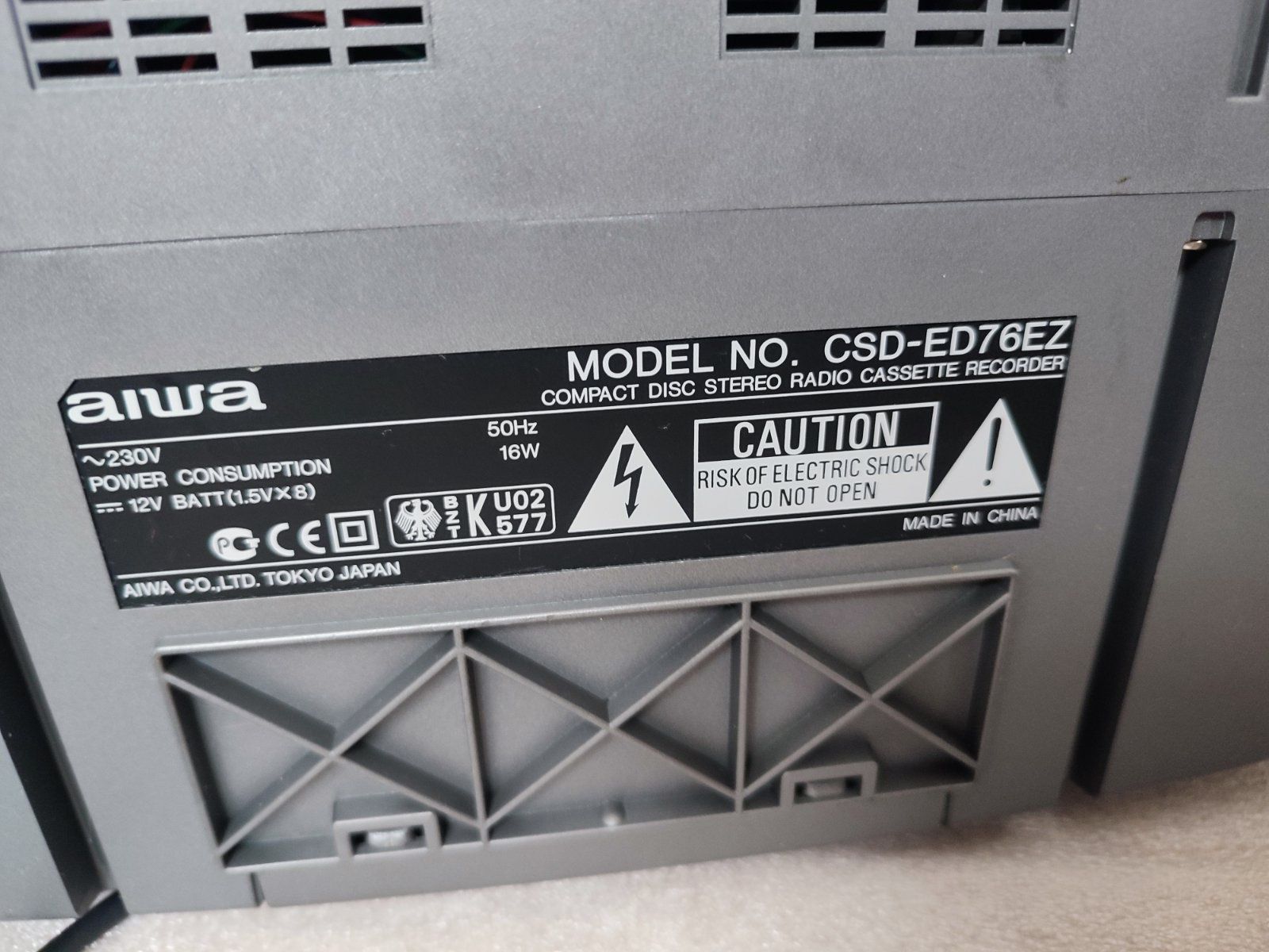 Бумбокс Aiwa CSD-ED76, домашний кинотеатр Panasonic SA-BTT350